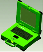 整機展開效果圖（前視）
