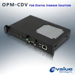 安勤推出開放式易插拔規(guī)格電子廣告牌產(chǎn)品OPM-CDV