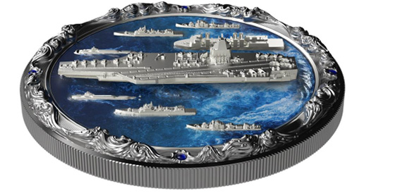 國(guó)防科技+貴金屬價(jià)值！福建艦立體微縮限量發(fā)售  創(chuàng)投資收藏新高度